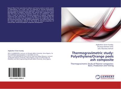 Thermogravimetric study: Polyethylene/Orange peels ash composite