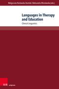 Languages in Therapy and Education