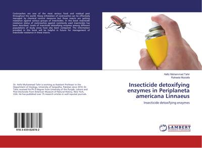 Insecticide detoxifying enzymes in Periplaneta americana Linnaeus