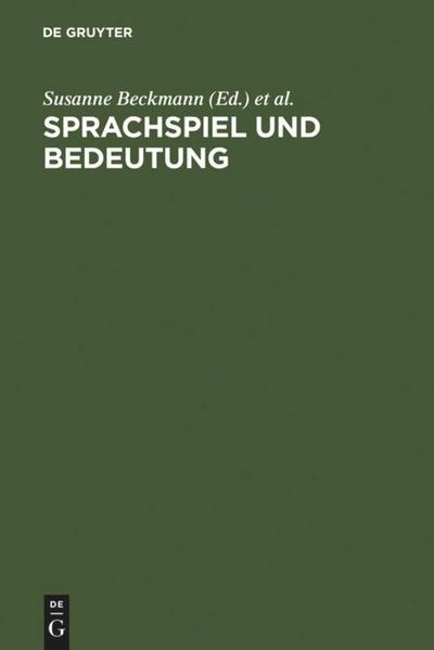 Sprachspiel und Bedeutung