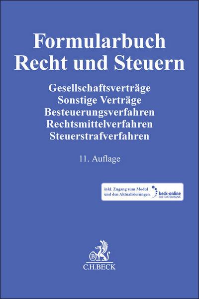 Formularbuch Recht und Steuern