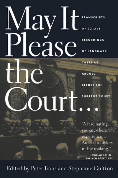 May It Please the Court