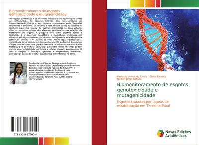 Biomonitoramento de esgotos: genotoxicidade e mutagenicidade