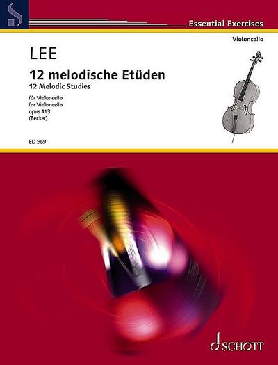 12 melodische Etüden