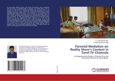 Parental Mediation on Reality Show’s Content in Tamil TV Channels