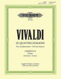 VIVALDI - Concierto en Sol menor (RV315) Op.8 nº 2 "El Verano" para Violin y Piano (Urtext)(Kolneder)