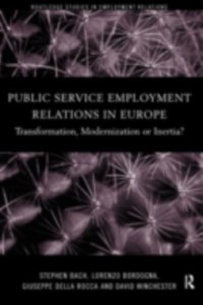 Public Service Employment Relations in Europe