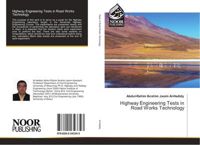 Highway Engineering Tests in Road Works Technology