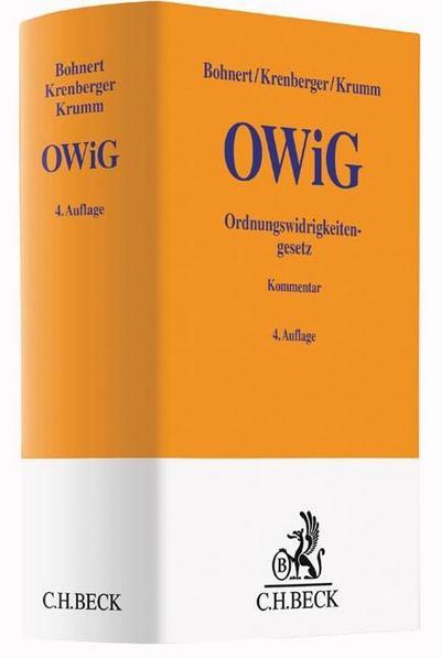 OWiG, Ordnungswidrigkeitengesetz, Kommentar