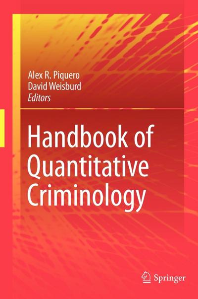 Handbook of Quantitative Criminology
