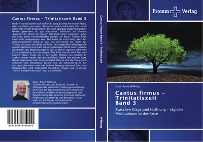 Cantus firmus - Trinitatiszeit Band 3