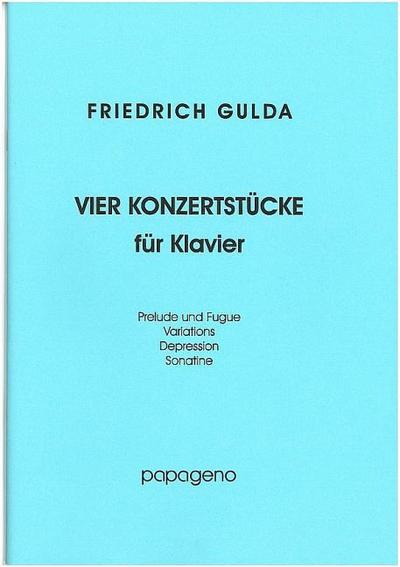 4 Konzertstücke fürKlavier