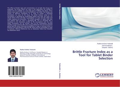 Brittle Fracture Index as a Tool for Tablet Binder Selection