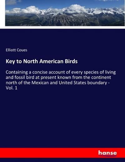 Key to North American Birds
