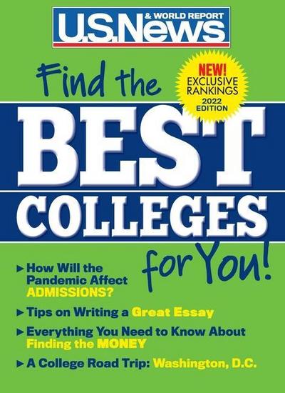 BEST COLLEGES 2022 SOFT COVER/