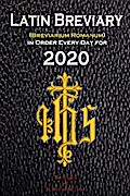 Latin Breviary (Breviarium Romanum) in Order Every Day for 2020