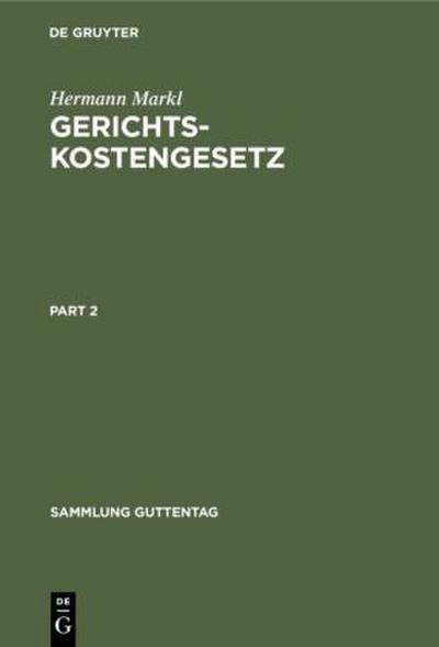 Gerichtskostengesetz
