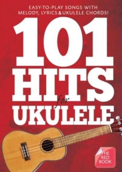 101 Hits For Ukulele Red Book Uke Book