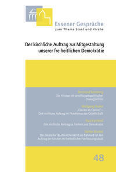 Essener Gespräche zum Thema Staat und Kirche 48