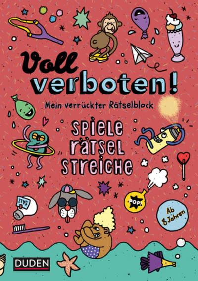 Voll verboten! Mein verrückter Rätselblock. Bd.2