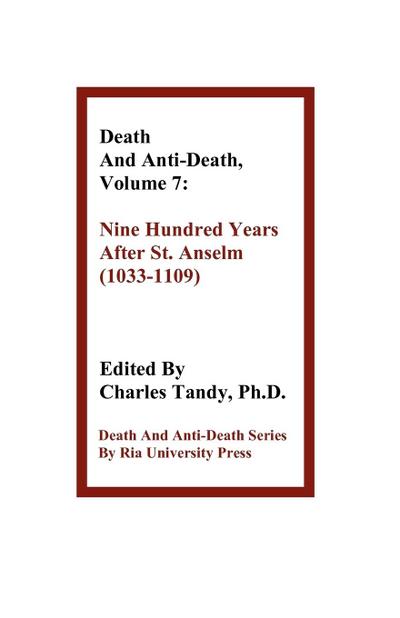 Death and Anti-Death, Volume 7
