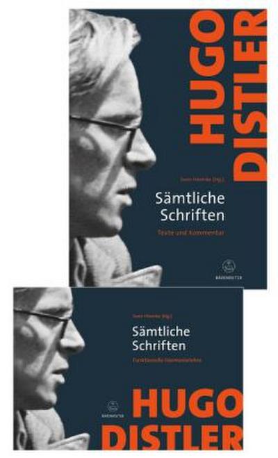 Hugo Distler. Sämtliche Schriften. -Texte und Kommentar