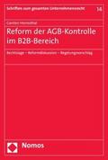 Reform der AGB-Kontrolle im B2B-Bereich