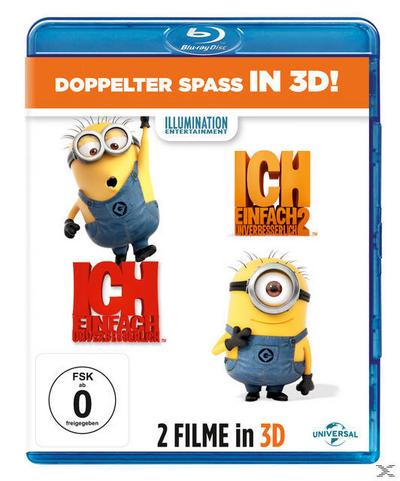Ich - Einfach unverbesserlich 1&2 - Weihnachts-Special [Blu-ray]