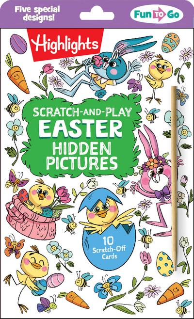 Scratch-And-Play Easter Hidden Pictures