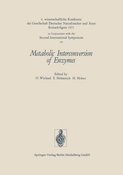 Metabolic Interconversion of Enzymes
