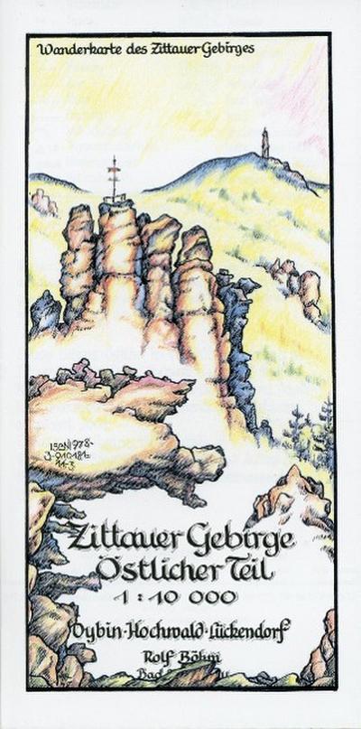Zittauer Gebirge - Östlicher Teil 1:10000