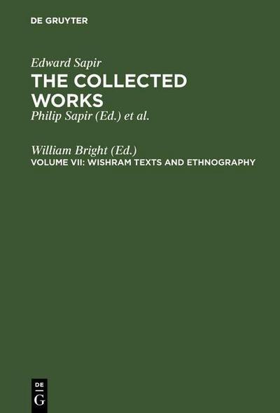 Wishram Texts and Ethnography
