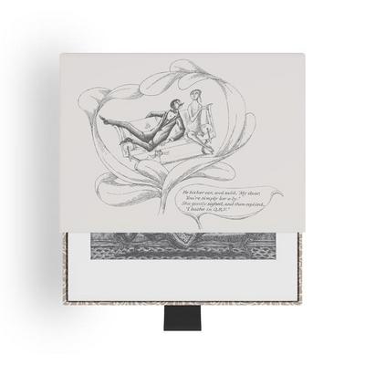Edward Gorey: The Fraught Settee Slipcase Boxed Notecards