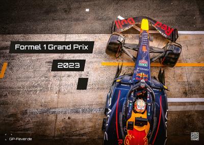 Formel 1 - Grand Prix - 2023 - Kalender DIN A3
