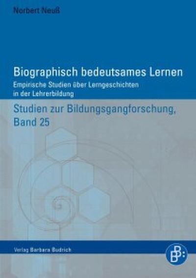 Biographisch bedeutsames Lernen