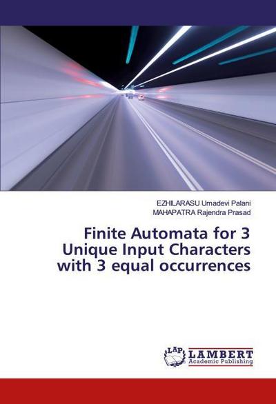 Finite Automata for 3 Unique Input Characters with 3 equal occurrences
