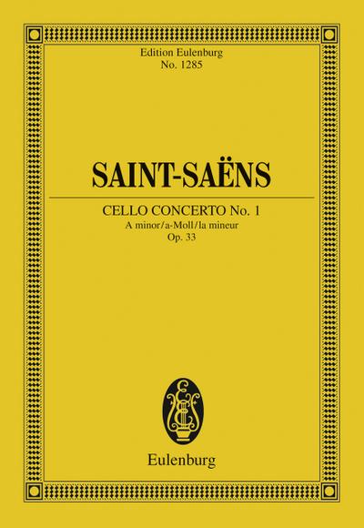 Cello Concerto No. 1 A minor