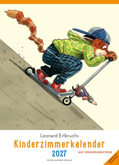 Leonard Erlbruchs Kinderzimmerkalender 2027