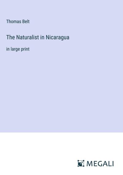 The Naturalist in Nicaragua