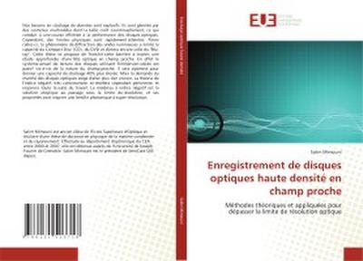 Enregistrement de disques optiques haute densité en champ proche