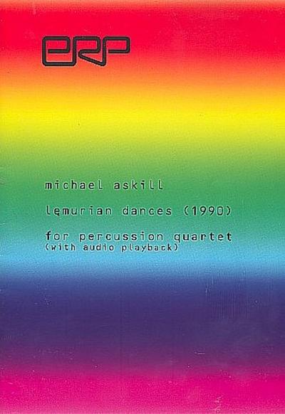 Lemurian Dances (+CD) for percussion quartetscore