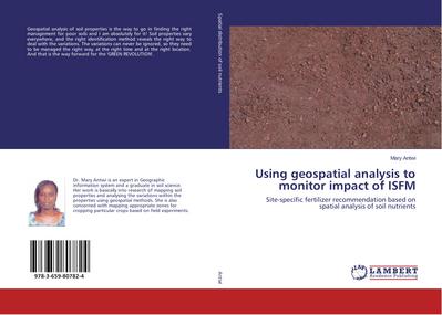 Using geospatial analysis to monitor impact of ISFM