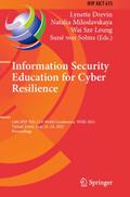 Information Security Education for Cyber Resilienc