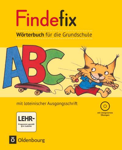 Findefix Wörterbuch in lateinischer Ausgangsschrift mit CD-ROM