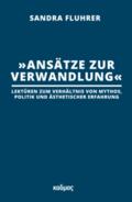 ’Ansätze zur Verwandlung’