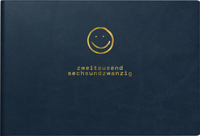 rido/idé Wochenkalender Modell Septimus, Kunstleder-Einband Trend: Smile 2026