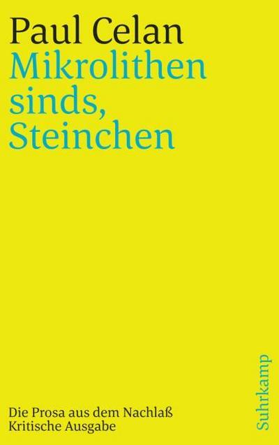 ’Mikrolithen sinds, Steinchen’