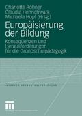 Europäisierung der Bildung