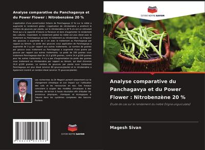 Analyse comparative du Panchagavya et du Power Flower : Nitrobenzène 20 %