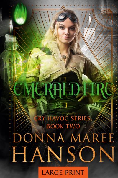 Emerald Fire-Large Print